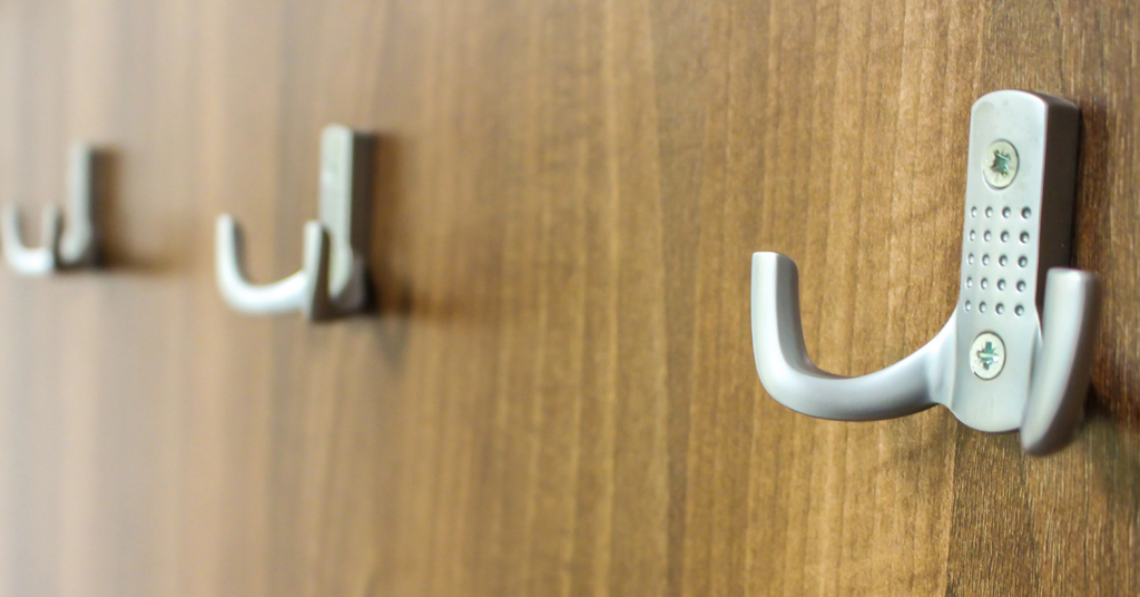 Hooks and coat hooks - how to install them, how high to hang them and what types are there?