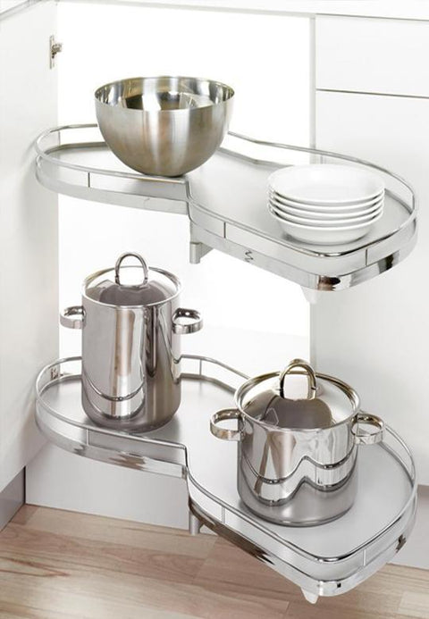 Corner cupboard storage