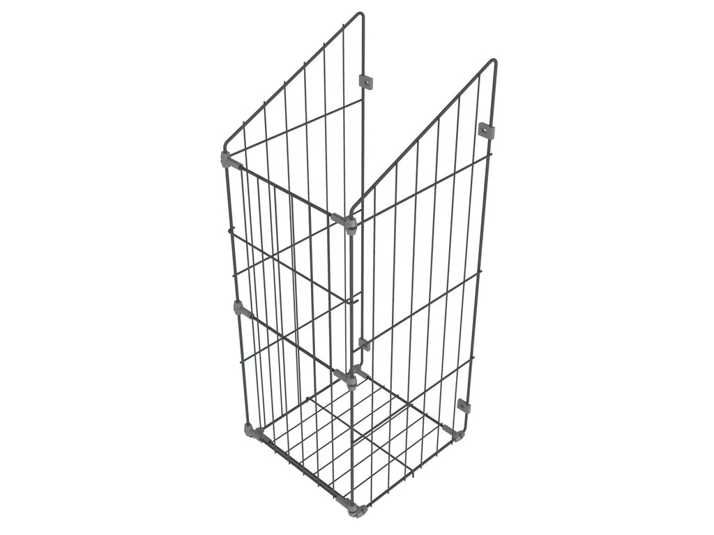 Folding Laundry Basket for 600 mm Cabinet - Anthracite