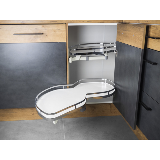 SUPLIMO 900 Left White Corner Unit