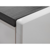 Wall Unit SOLIDO II - Living Room Furniture Set - Norwegian Pine / White Gloss