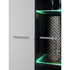 Wall Unit SOLIDO II - Living Room Furniture Set - Norwegian Pine / White Gloss