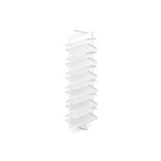 Rotary Shoe Basket (12 shelves) - White