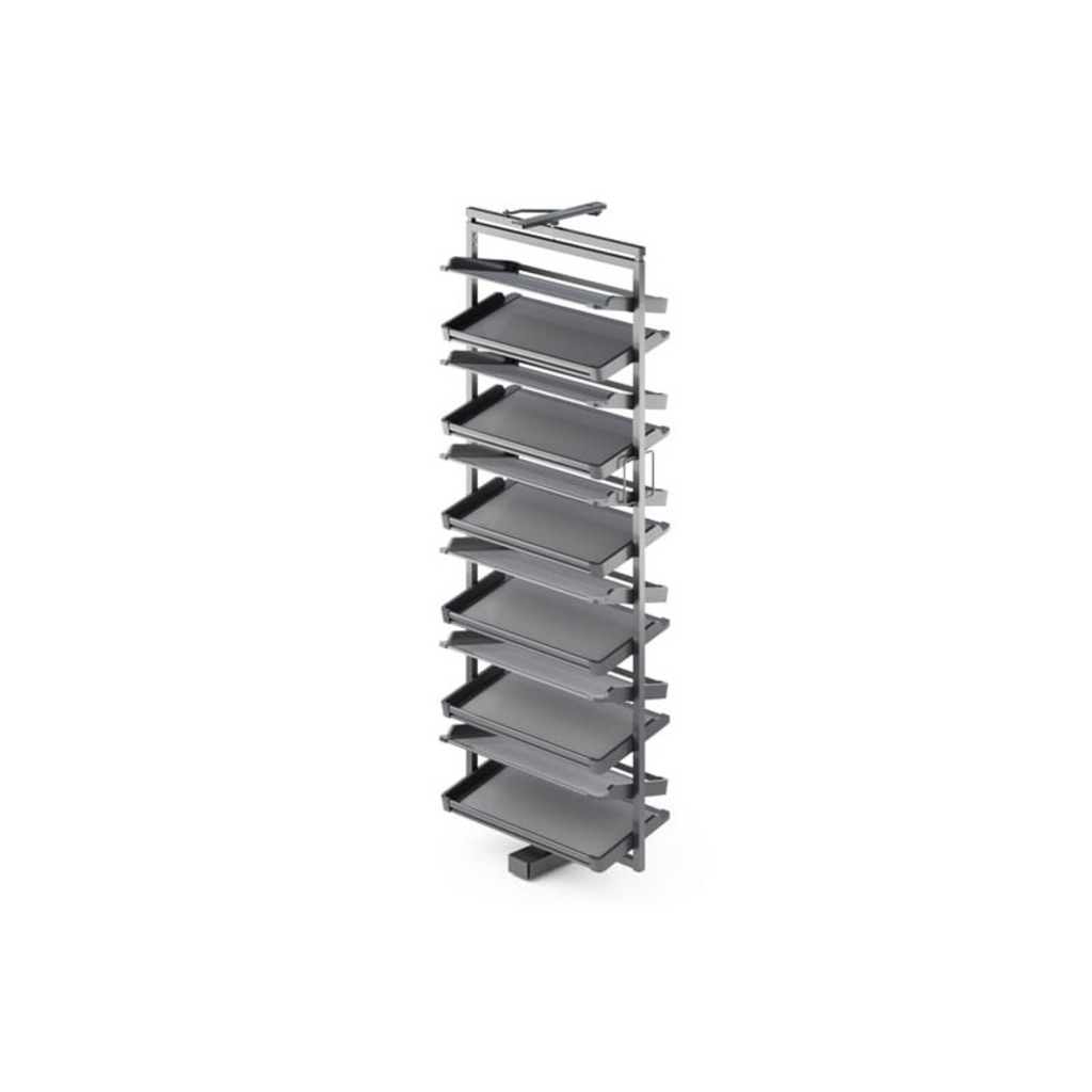 Rotary Shoe Basket (12 shelves) - Anthracite