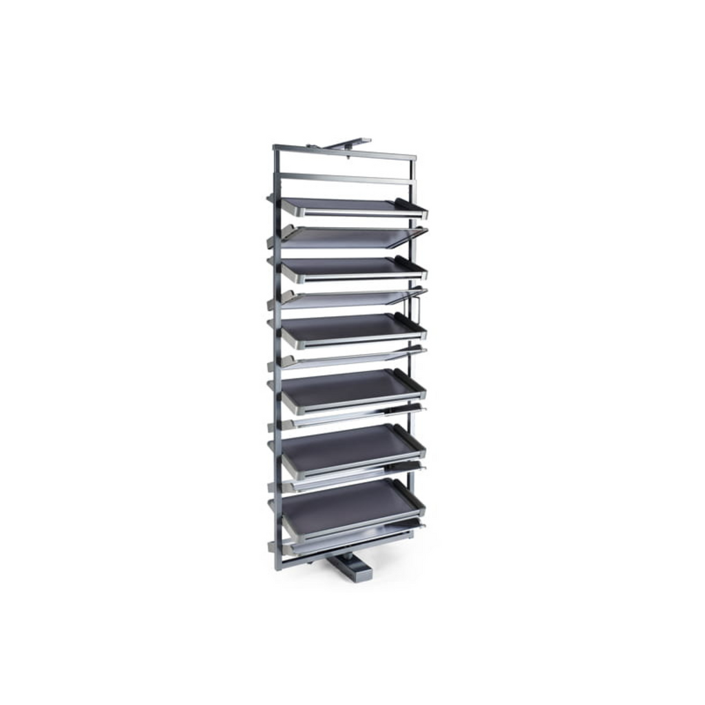 Rotary Shoe Basket (12 shelves) - Anthracite
