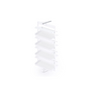 Rotary Shoe Basket (8 shelves) - White