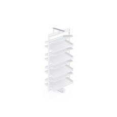 Rotary Shoe Basket (8 shelves) - White