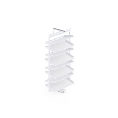 Rotary shoe basket (8 shelves) - White