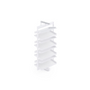 Rotary Shoe Basket (8 shelves) - White