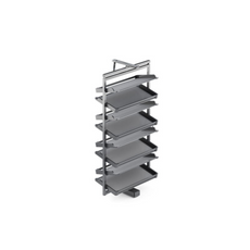 Rotary shoe basket (8 shelves) - Antracite