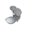 SUPLIMO 1200 Left Anthracite Corner Unit