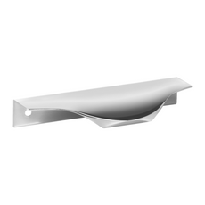 Edge Grip Round Profile Handle 540mm (560mm total length) - Aluminium