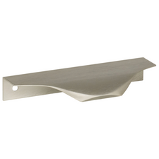 Edge Grip Round Profile Handle 480mm (500mm total length) - Brushed Steel