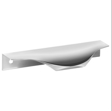 Edge Grip Round Profile Handle 480mm (500mm total length) - Aluminium