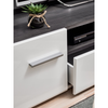 Wall Unit SOLIDO TWIN - Living Room Furniture Set - Norwegian Pine / White Gloss