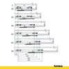 Soft-Close Concealed Undermount Drawer Runners ECO - 450mm
