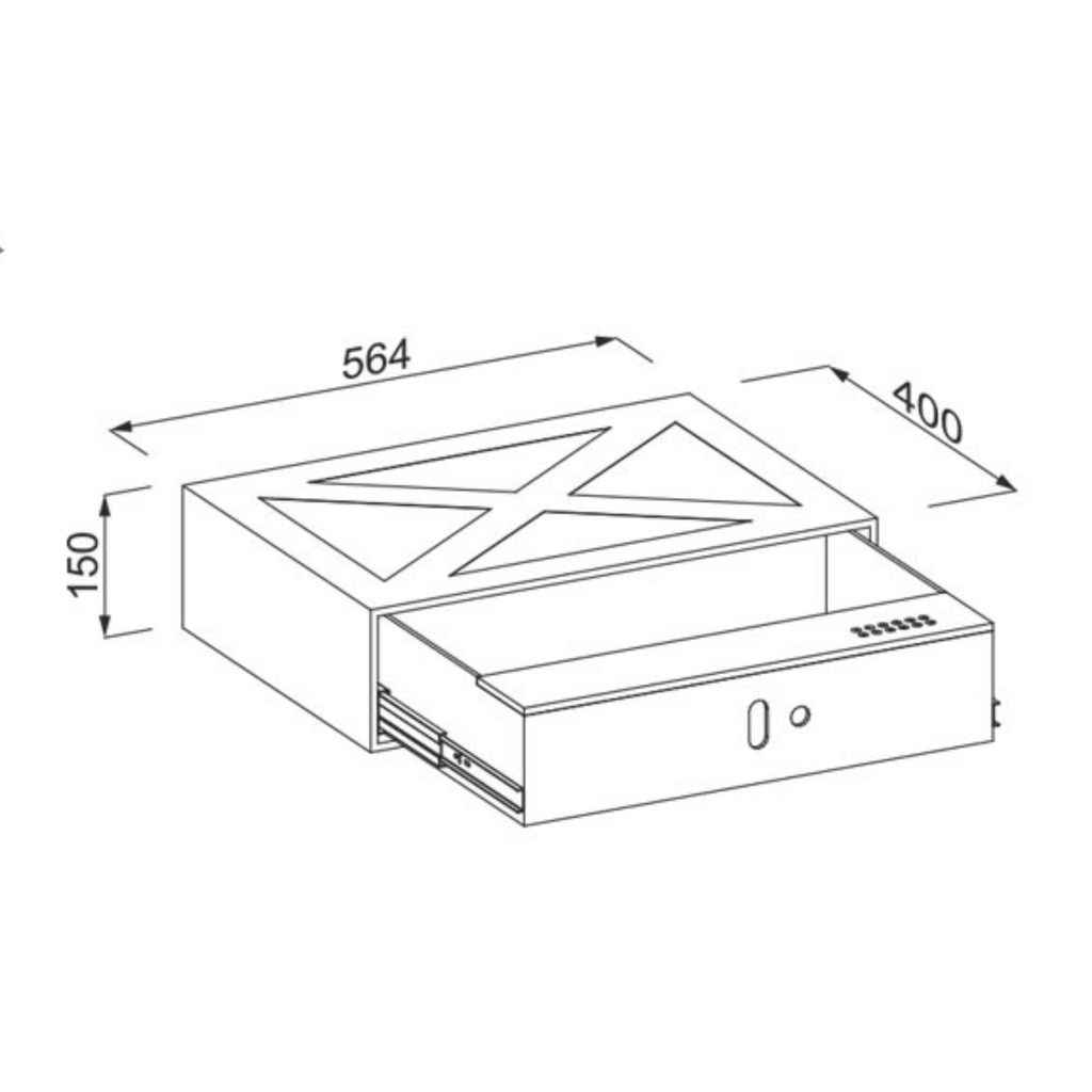 Drawer Safe 600mm