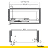 Soft-Close Concealed Undermount Drawer Runners ECO - 450mm