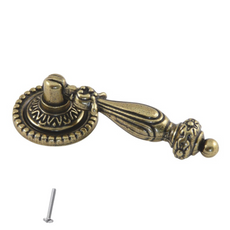 Vintage Cabinet Knob - Ø32mm - Antique Brass