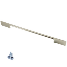 Furniture Handle 256mm U086 - Brushed Steel