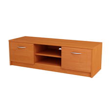 GRACE - TV Stand with 2 Doors and 1 Shelf - Alder H36cm W120cm D41cm