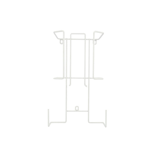 Wall-Mounted Iron Holder - White