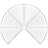 2 Tier Corner Rotating Baskets 3/4 - 690mm - Chrome