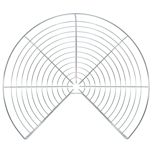 2 Tier Corner Rotating Baskets 3/4 - 750mm - Chrome