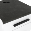 RENO - Kitchen Set - Wotan Oak / White Matt with Worktop - 8 Units - 260 cm