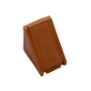 Cabinet corner braces plastic - Light Brown 100pcs