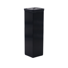 Square Furniture Leg 40x40mm - H150mm - Black