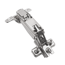 165º Hinge, H2 Mounting Plate with EURO Screws, Overlay Doors