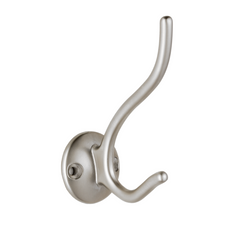 Double Classic Hanger Hook - Chrome