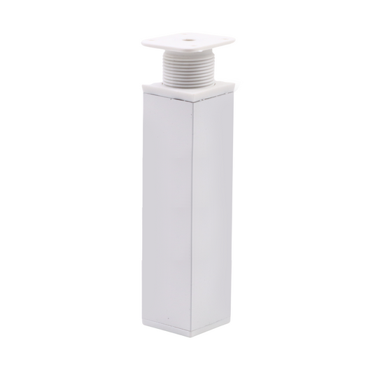 Square Furniture Leg 40x40mm - H150mm - White