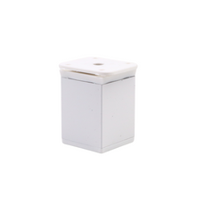 Square Furniture Leg 40x40mm - H60mm - White