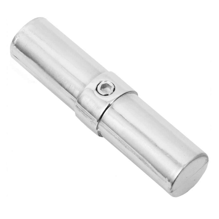 25mm Pipe Connector, Chrome