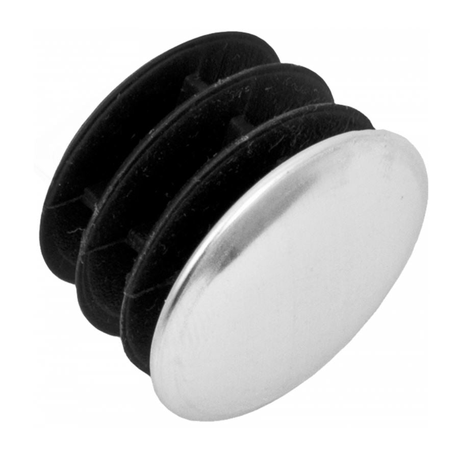 25mm Pipe End Cap, Chrome