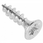 Wood Screws PZ2 4.0x16mm White Zinc (1000 pcs)