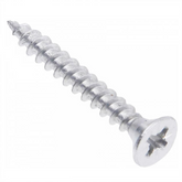 Wood Screws PZ2 4.0x30mm White Zinc (1000 pcs)