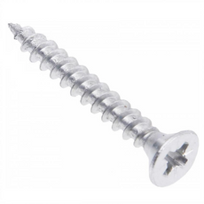 Wood Screws PZ2 4.0x30mm White Zinc (1000 pcs)