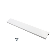 Edge Grip Profile Handle 256mm (276mm total length) - White