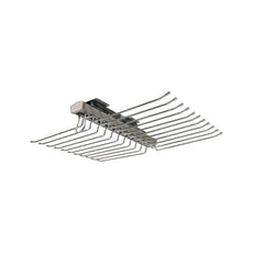 Pull Out Double Pants Hanger Soft-Close - Grey