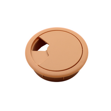 Plastic Cable Grommet Ø60mm, Light Brown
