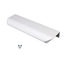 Edge Grip Round Profile Handle 128mm (148mm total length) - Aluminum﻿