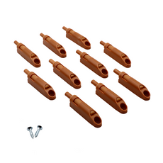 Soft-Close Cabinet Door Damper Beech (10 pcs)