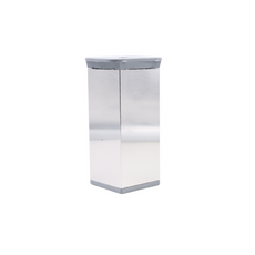 Square Furniture Leg 40x40mm - H100mm - Chrome