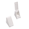 Cabinet corner braces plastic - White 1000pcs