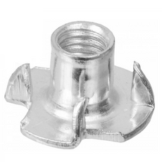 T-nuts M6 - Zinc coated steel 1000 pcs