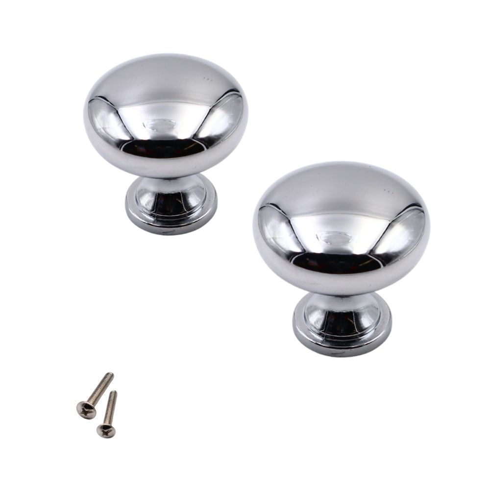 Cabinet Knob - Chrome