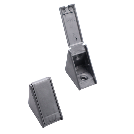 Cabinet corner braces plastic - Metallic 100pcs (2) – Furnica